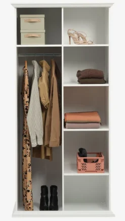 FREDENSBORG Garderobeskabe Med Skydedøre|Garderobeskabe Med Skydedøre|Garderobeskab 96x200 hvid