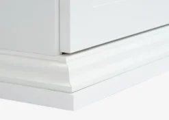 FREDENSBORG Garderobeskabe Med Skydedøre|Garderobeskabe Med Skydedøre|Garderobeskab 96x200 hvid