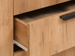 JENSLEV Garderobeskabe Med Skydedøre|Garderobeskabe Med Skydedøre|Garderobeskab 144x176 eg