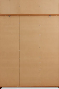 JENSLEV Garderobeskabe Med Skydedøre|Garderobeskabe Med Skydedøre|Garderobeskab 144x176 eg