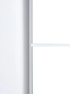 ODDER Garderobeskabe Med Skydedøre|Garderobeskabe Med Skydedøre|Garderobeskab 120x201 2 skydedøre m/spejl hvid