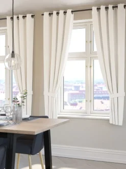 ANTEN Kraftige Gardiner|Gardin 1x140x175 Natur