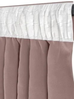 AUSTRA Kraftige Gardiner|Gardin 1x140x300 velour Rosa