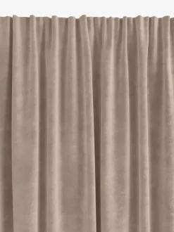 AUSTRA Kraftige Gardiner|Gardin 1x140x300 velour Taupe