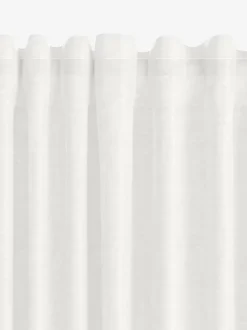 BOREN Tynde Gardiner|Gardin 1x140x245 råhvid