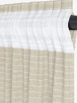 ELVALANDET Kraftige Gardiner|Gardin 1x140x245 natur