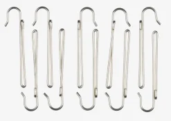 FLEXI Tilbehør Til Stænger|Gardin 1-finger hægte 10 stk/pk