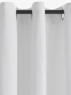 LOLLAND Kraftige Gardiner|Gardin 1x140x175 hvid