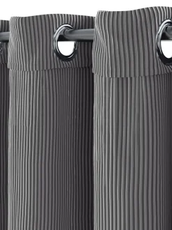 TOTAK Kraftige Gardiner|Gardin 1x140x300 fløjl Grå