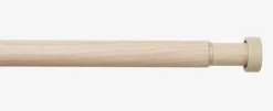 NATURE Gardinstænger|Gardinstang 90-160cm træ-look