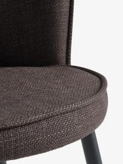 GRIBSKOV + RISSKOV Spisebordssæt|GRIBSKOV L180 bord eg + 4 RISSKOV stole mørkebrun