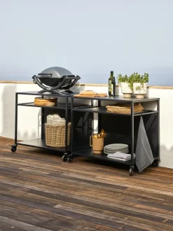 INDSLEV Andet Til Haven|Grillbord B50xL90 sort