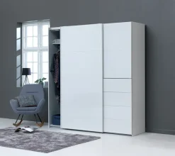 NEBEL Lænestole|Gyngestol lyseblåt stof