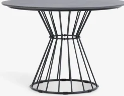 FAGERNES Firkantede Haveborde|Runde Haveborde|Havebord Ø110 grå