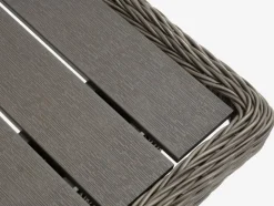 GAMMELBY Firkantede Haveborde|Runde Haveborde|Havebord B100xL225 grå