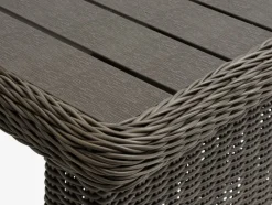 GAMMELBY Firkantede Haveborde|Runde Haveborde|Havebord B100xL225 grå