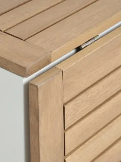 RAMTEN Firkantede Haveborde|Runde Haveborde|Havebord B70xL75/126 hårdttræ