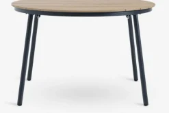 TAGEHOLM Firkantede Haveborde|Runde Haveborde|Havebord Ø118xL118/168 natur
