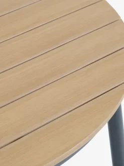 TAGEHOLM Firkantede Haveborde|Runde Haveborde|Havebord Ø118xL118/168 natur