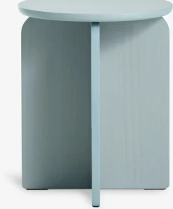 LYNGE Hjørneborde|Sofaborde|Hjørnebord Ø35 lyseblå