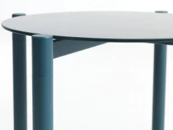 ULSTEINVIK Hjørneborde|Sofaborde|Hjørnebord Ø46 blå