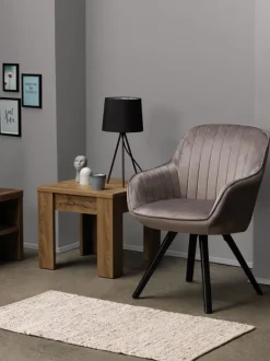 VEDDE Hjørneborde|Sofaborde|Hjørnebord 50x50 vild eg