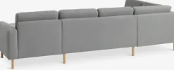 SVALBARD Sofaer Med Chaiselong|Hjørnesofaer|Hjørnesofa venstre Lysegrå