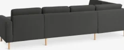 SVALBARD Sofaer Med Chaiselong|Hjørnesofaer|Hjørnesofa venstre Mørkegrå