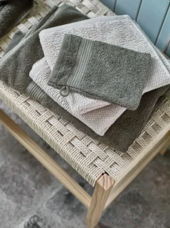 GISTAD Badehåndklæder|Gæstehåndklæder|Håndklæde 50x90 Beige