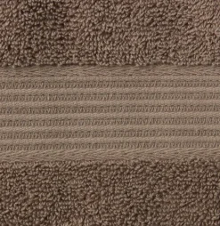 KARLSTAD Badehåndklæder|Gæstehåndklæder|Håndklæde 50x100 KRONBORG Brun