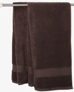 KARLSTAD Badehåndklæder|Gæstehåndklæder|Håndklæde 50x100 KRONBORG Mørkebrun