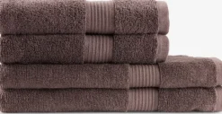 KARLSTAD Badehåndklæder|Gæstehåndklæder|Håndklæde 50x100 KRONBORG Mørkebrun