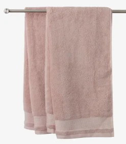NORA Badehåndklæder|Gæstehåndklæder|Håndklæde 50x100 støvet rosa KRONBORG Støvetrosa