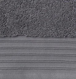 SORUNDA Badehåndklæder|Gæstehåndklæder|Håndklæde 50x100 KRONBORG Grå