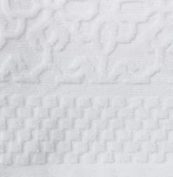 STIDSVIG Badehåndklæder|Gæstehåndklæder|Håndklæde 50x100 KRONBORG Hvid