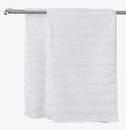 TORSBY Badehåndklæder|Gæstehåndklæder|Håndklæde 50x90 Hvid