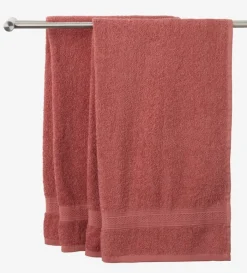 UPPSALA Badehåndklæder|Gæstehåndklæder|Håndklæde 50x90 Rosa