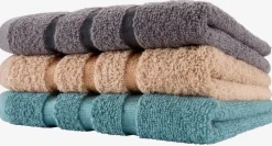 YSBY Badehåndklæder|Gæstehåndklæder|Håndklæde 50x90 Mørkegrå