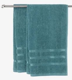 YSBY Badehåndklæder|Gæstehåndklæder|Håndklæde 50x90 støvet blå Støvblå