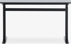 LUNDTOFT Hæve Sænkeborde|Hæve sænkebord m/gaslift 70x130 Sort