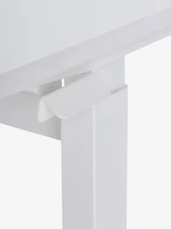 LUNDTOFT Hæve Sænkeborde|Hæve sænkebord m/gaslift 70x130 Hvid
