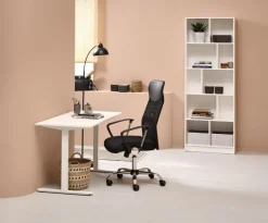 SVANEKE Hæve Sænkeborde|Hæve sænkebord 60x120 Hvid