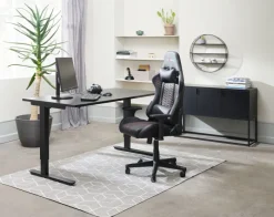 SVANEKE Hæve Sænkeborde|Hæve sænkebord 80x160 Sort