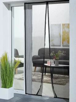 BYGDIN Insektnet|Insektnet 90x210 dør sort