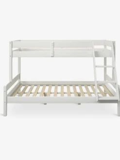 VESTERVIG Børnesenge|Køjeseng 80/120x200 inkl. stige hvid