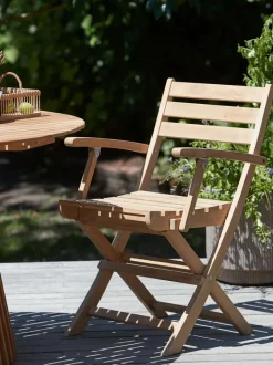 VESTERHAVET Klapstole|Positionsstole|Klapstol teak