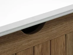 OLDEKROG Kommoder|Kommoder|Kommode 6 skuffer egefarve/hvid