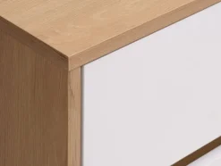 BILLUND Kommoder|Kommoder|Kommode 3+3 hvid/eg Hvid+Eg