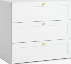 FRAMLEV Kommoder|Kommoder|Kommode 3 skuffer Hvid