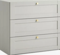 FRAMLEV Kommoder|Kommoder|Kommode 3 skuffer Grå